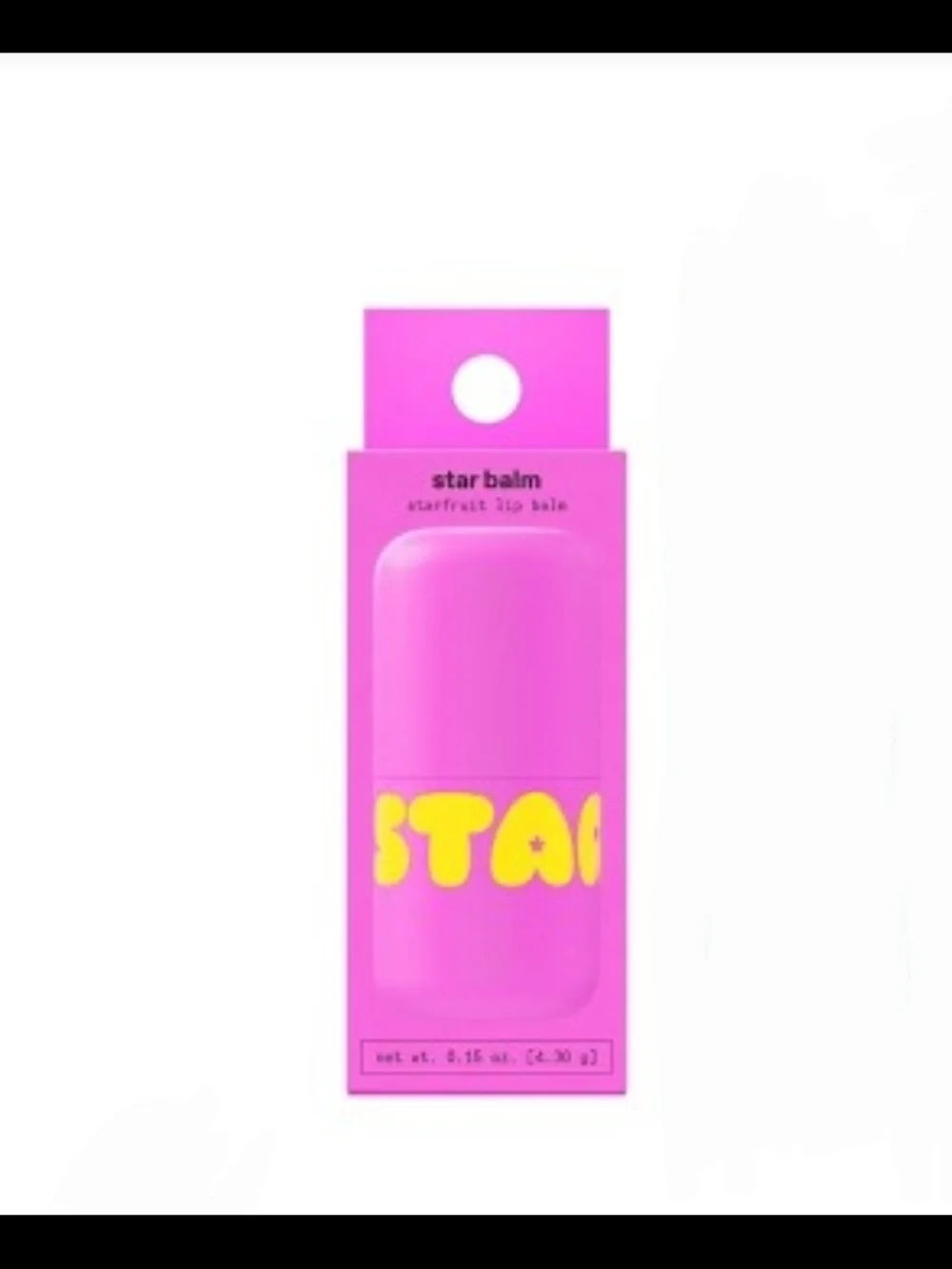Star Balm Starfruit Lip Balm - 0.15oz BNIB